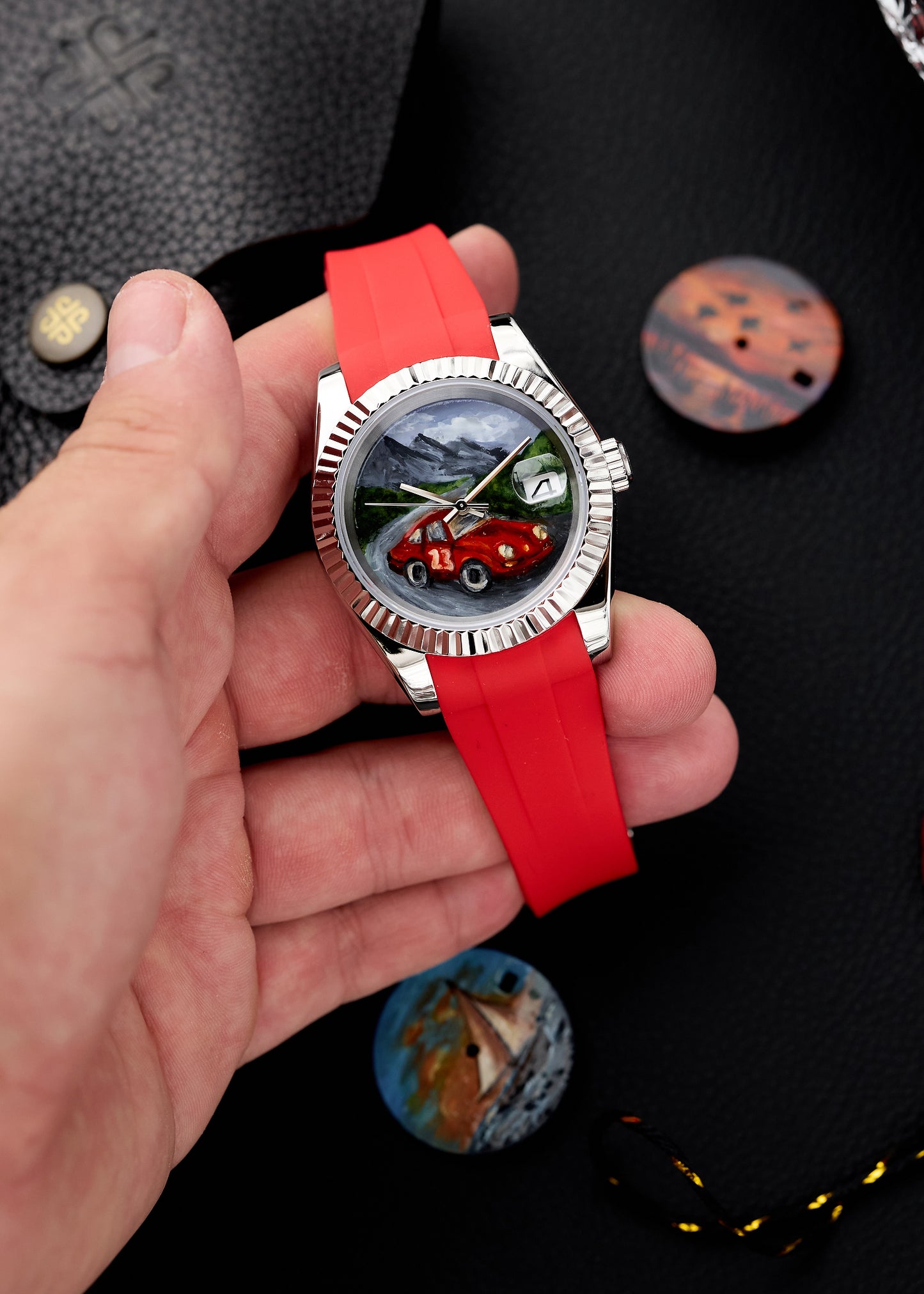 The "Just Date" 39mm - Racing Weekend