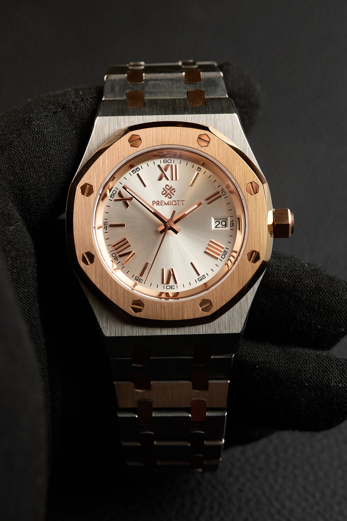 The "Prime Oak" - 2 Tone Rose & White (Blue AR Coating)