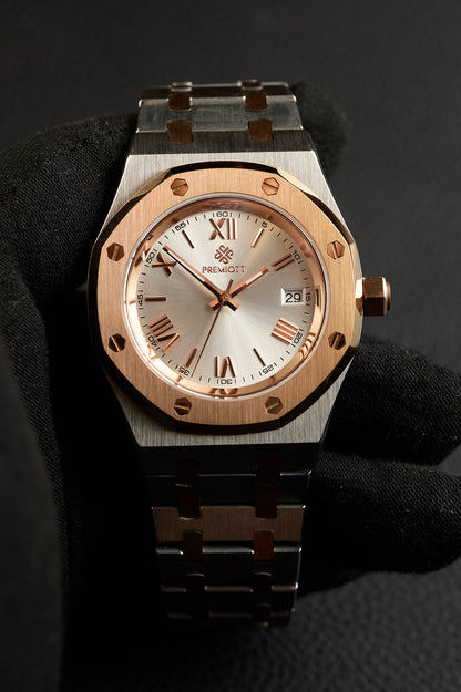 The "Prime Oak" - 2 Tone Rose & White (Blue AR Coating)