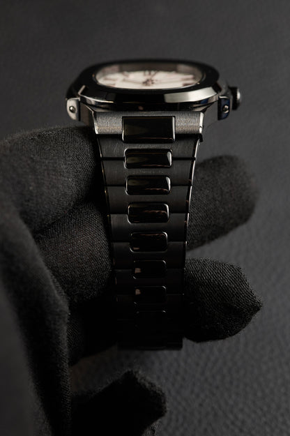 The "Heritage" - Black & Rose White