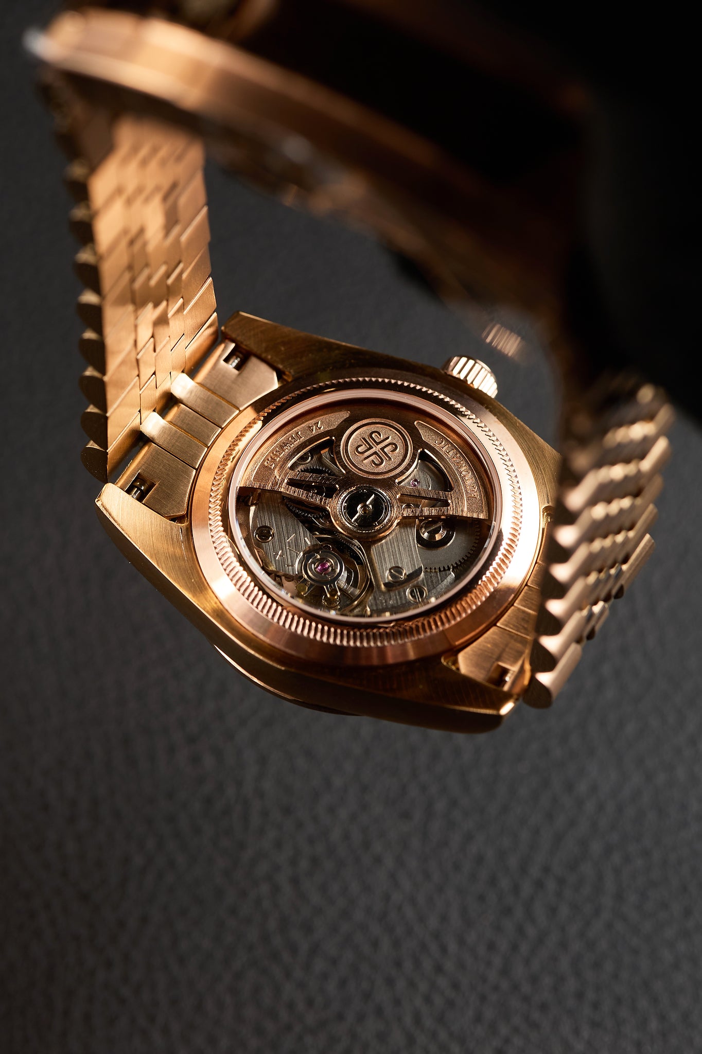 The "Lady Just" - Rose & Black Baguette Jubilee