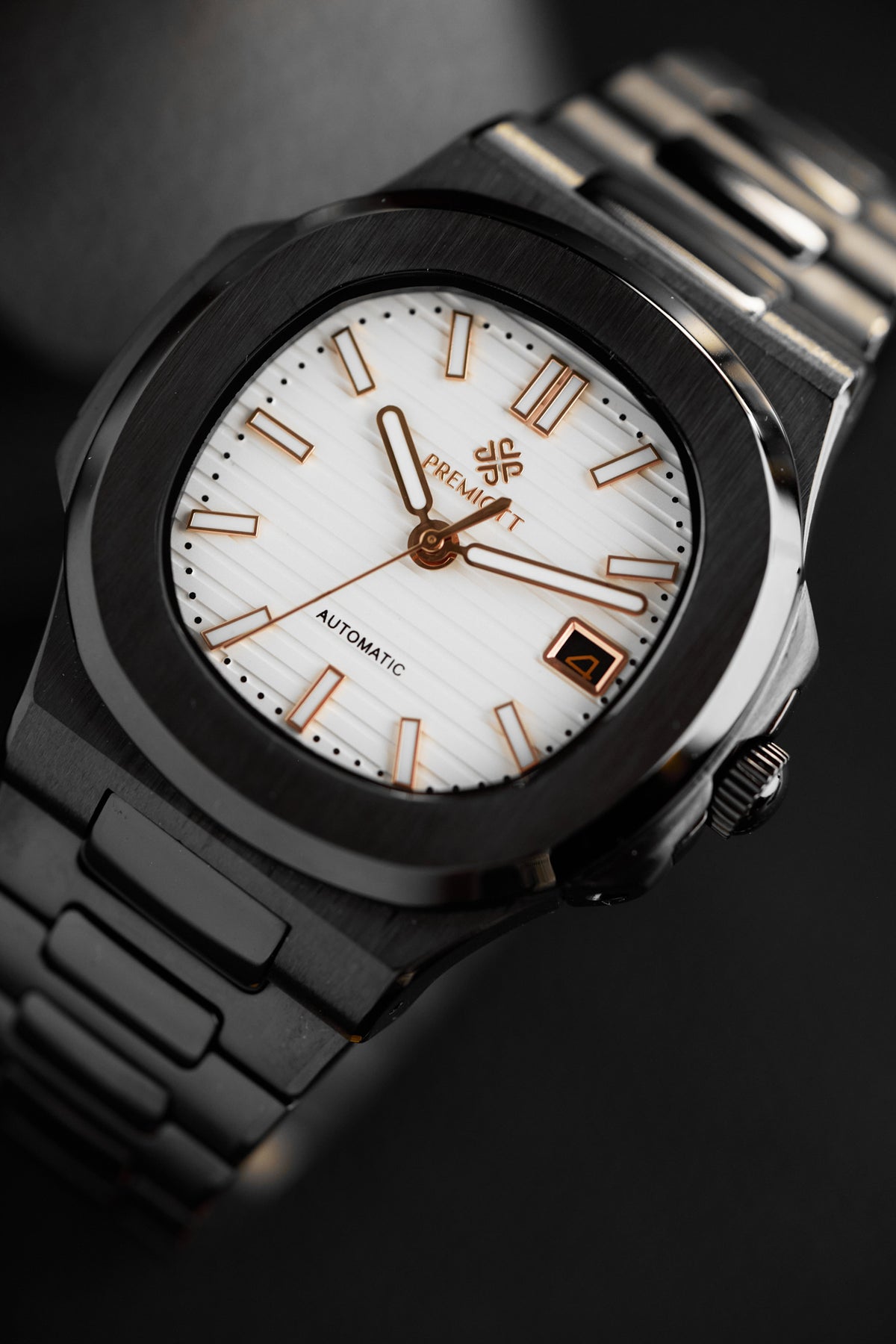 The "Heritage" - Black & Rose White